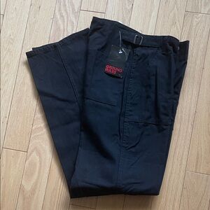 Vintage New with Tags Ground Rules Black Men's Pants